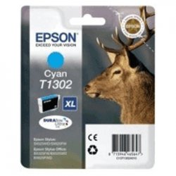 Tinteiro Epson T1302 Azul C13T13024010 10,1ml 755 Pág. EPSC13T13024010