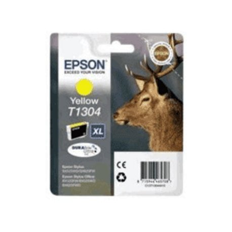 Tinteiro Epson T1304 Amarelo C13T13044010 10,1ml 755 Pág. EPSC13T13044010