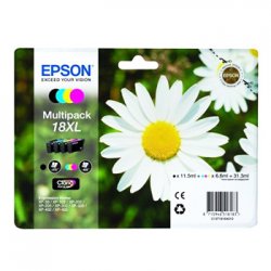 Pack Tinteiros Epson 18XL 4 Cores C13T18164010 EPSC13T18164010