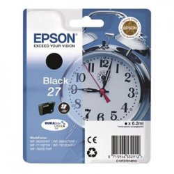 Tinteiro Epson 27 Preto C13T27014010 6,2ml EPSC13T27014010