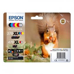 Pack Tinteiros Epson 378XL / 478XL 6 Cores C13T379D4010 EPSC13T379D4010