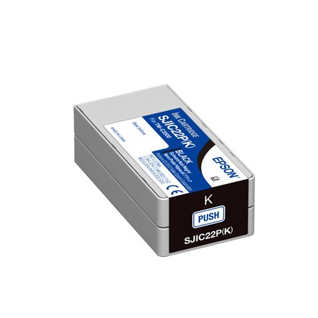 Tinteiro Epson SJIC22P Preto C33S020601 33ml EPSC33S020601