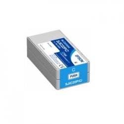 Tinteiro Epson SJIC22P Azul C33S020602 32,5ml EPSC33S020602