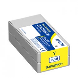 Tinteiro Epson SJIC22P Amarelo C33S020604 32,5ml EPSC33S020604