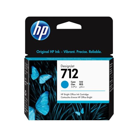 Tinteiro HP 712 Azul 3ED67A 29ml HP3ED67A