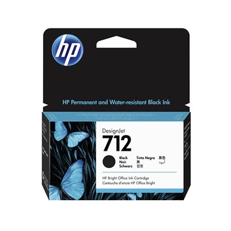 Tinteiro HP 712 Preto 3ED70A 38ml HP3ED70A