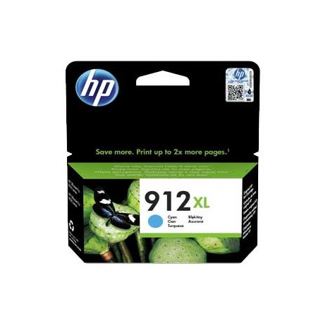 Tinteiro HP 912XL Azul 3YL81A 10ml 825 Pág. HP3YL81A