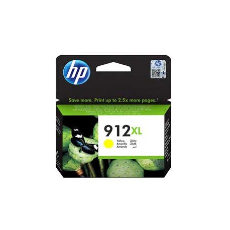 Tinteiro HP 912XL Amarelo 3YL83A 10ml 825 Pág. HP3YL83A