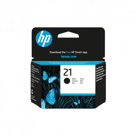 Tinteiro HP 21 Preto C9351AE 5ml 190 Pág. HPC9351A