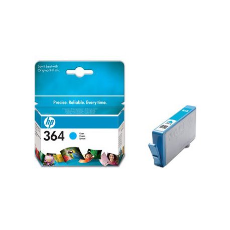 Tinteiro HP 364 Azul CB318EE 3ml 300 Pág. HPCB318E