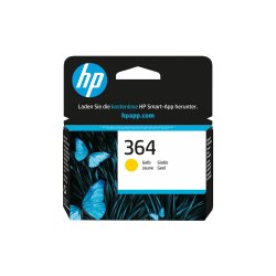 Tinteiro HP 364 Amarelo CB320EE 3ml 300 Pág. HPCB320E