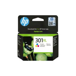 Tinteiro HP 301XL Cor CH564EE 6ml 330 Pág. HPCH564EE