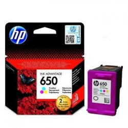 Tinteiro HP 650 Cor CZ102A 5ml 200 Pág. HPCZ102A