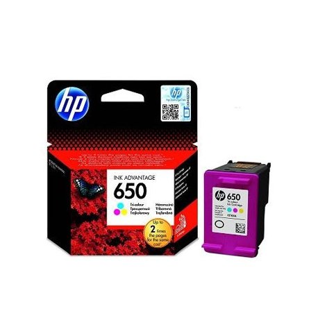 Tinteiro HP 650 Cor CZ102A 5ml 200 Pág. HPCZ102A