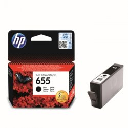 Tinteiro HP 655 Preto CZ109A 550 Pág. HPCZ109A