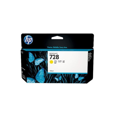 Tinteiro HP 728 Amarelo F9J65A 130ml HPF9J65A