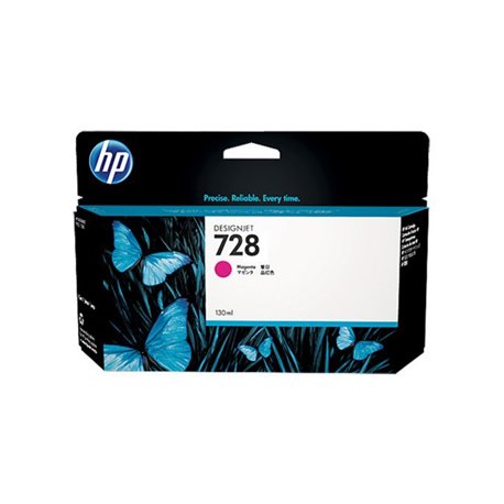 Tinteiro HP 728 Magenta F9J66A 130ml HPF9J66A