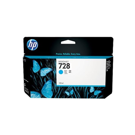 Tinteiro HP 728 Azul F9J67A 130ml HPF9J67A