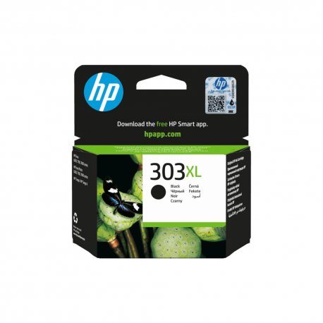 Tinteiro HP 303XL Preto T6N04A 12ml 600 Pág. HPT6N04A