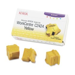 Pack Tinta Sólida Compatível Xerox Amarelo 108R00662 3un CPT-X108R00662