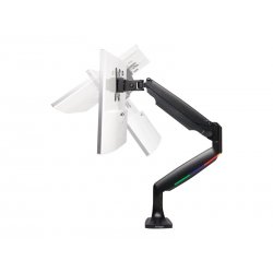 Kensington SmartFit One-Touch Height Adjustable Single Monitor Arm - Kit de montagem - braço ajustável - para Monitor - plástic