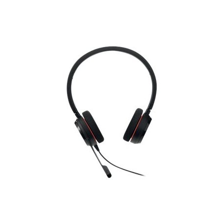 Jabra Evolve 20 UC stereo - Auscultadores - no ouvido - com cabo - USB-C - isolamento de ruído 4999-829-289