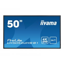 iiyama ProLite LH5052UHS-B1 - 50" Classe Diagonal (49.5" visível) ecrã LCD com luz de fundo LED - sinalização digital - Android