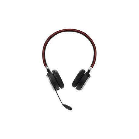 Jabra Evolve 65 SE MS Stereo - Auscultadores - no ouvido - bluetooth - sem fios - USB - com suporte de carregamento - Certifica