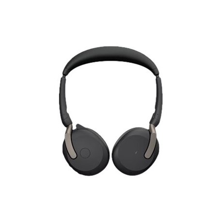 Jabra Evolve2 65 Flex UC Stereo - Auscultadores - no ouvido - bluetooth - sem fios - cancelamento de ruído activo - USB-C - pre