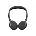 Jabra Evolve2 65 Flex UC Stereo - Auscultadores - no ouvido - bluetooth - sem fios - cancelamento de ruído activo - USB-C - pre