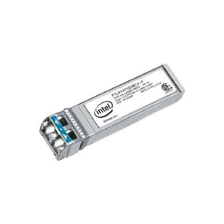 Intel Ethernet SFP+ LR Optics - Módulo de transceptor SFP+ - 10GbE - 1000Base-LX, 10GBase-LR - monomodo LC - até 10 km - 1310 n