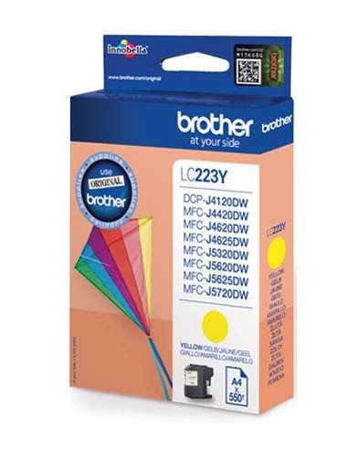 LC223YBP Brother LC223YBP - Amarelo -...