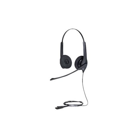 Jabra BIZ 1500 Duo - Auscultadores - no ouvido - com cabo - Quick Disconnect 1519-0154