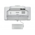 Epson EB-695Wi - 3 projetores LCD - 3500 lumens (branco) - 3500 lumens (cor) - WXGA (1280 x 800) - 16:10 - 720p - LAN - cinza, 