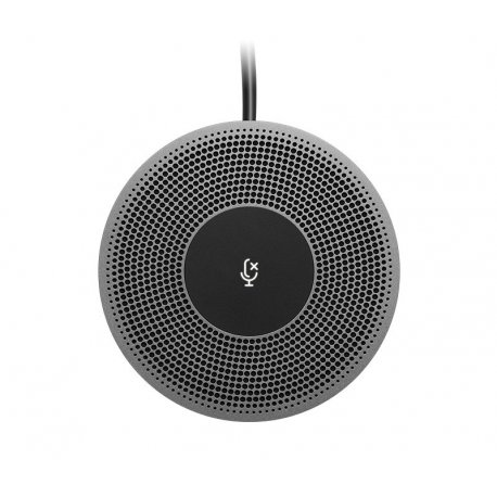 Logitech EXPANSION MIC FOR MEETUP - Microfone - para Small Room Solution for Google Meet, for Microsoft Teams Rooms, for Zoom R