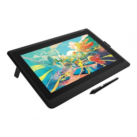 Wacom Cintiq 16 - Digitalizador c/ monitor LCD - 34.5 x 19.4 cm - eletromagnético - com cabo - HDMI, USB 2.0 DTK1660K0B