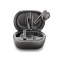 Poly Voyager Free 60+ UC M Carbon Black Earbuds +BT700 USB-A Adapter +Touchscreen Charge Case 216066-01