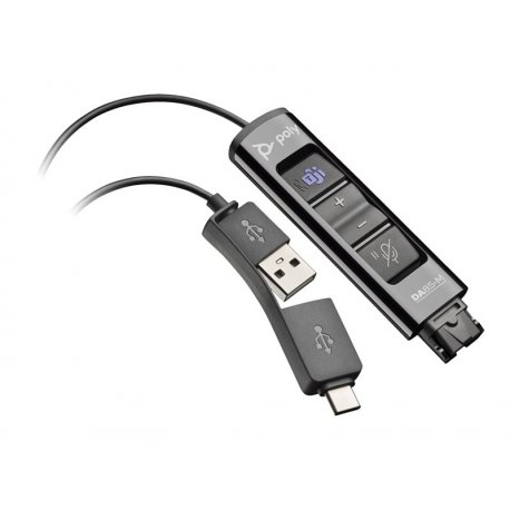 Poly DA85-M - Placa de som - USB - para Victus by HP Laptop 16, Laptop 14, 15, 17, Pavilion Plus Laptop 14, 16 786C8AA