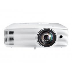 Optoma W309ST - Projector DLP - portátil - 3D - 3800 lumens - WXGA (1280 x 800) - 16:10 - 720p - lentes fixas de projeção de cu