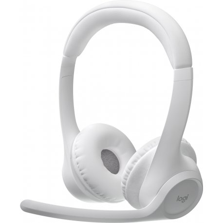 Logitech Zone 300 - Auscultadores - no ouvido - bluetooth - sem fios - branco sujo 981-001417