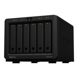 Synology Disk Station DS620slim - Servidor NAS - 6 baias - SATA 6Gb/s - RAID (expansão de disco rígido) RAID 0, 1, 5, 6, 10, JB