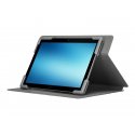 Targus Safe Fit Universal 360° Rotating - Capa flip cover para tablet - poliuretano - preto - 9" - 10.5" THZ785GL