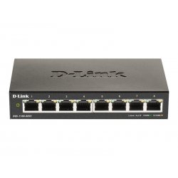 D-Link DGS 1100-08V2 - Interruptor - inteligente - 8 x 10/100/1000 - desktop - AC 100/240 V DGS-1100-08V2/E