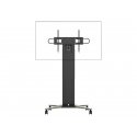 VISION Motorised Height Adjustable Display Trolley - LIFETIME WARRANTY - Heavy duty - Fits displays up to 100" with VESA sizes 