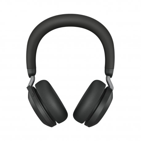 Jabra Evolve2 75 - Auscultadores - no ouvido - bluetooth - sem fios - cancelamento de ruído activo - USB-C - isolamento de ruíd