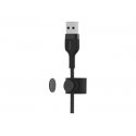 Belkin BOOST CHARGE - Cabo Lightning - USB macho para Lightning macho - 1 m - preto CAA010BT1MBK