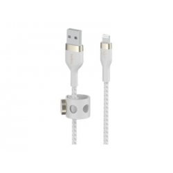 Belkin BOOST CHARGE - Cabo Lightning - USB macho para Lightning macho - 1 m - branco CAA010BT1MWH