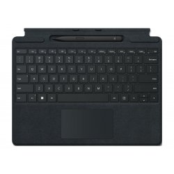 Microsoft Surface Pro Signature Keyboard - Teclado - com acelerómetro, touchpad, bandeja de armazenamento e carregamento de Sur