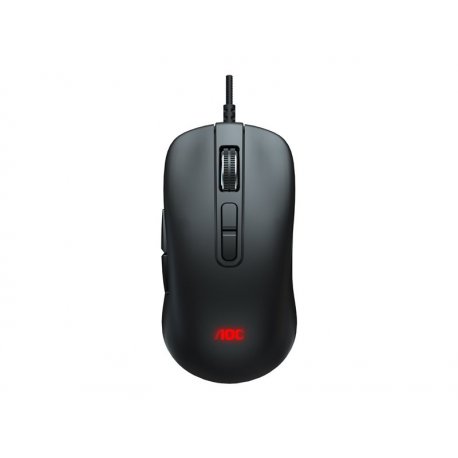 AOC Gaming GM300 - Rato - para direita - óptico - 7 botões - com cabo - USB 2.0 GM300B