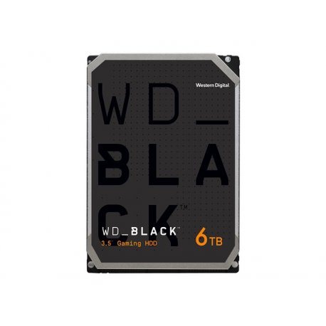 WD_BLACK WD6004FZWX - Disco rígido - 6 TB - interna - 3.5" - SATA 6Gb/s - 7200 rpm - buffer: 128 MB WD6004FZWX